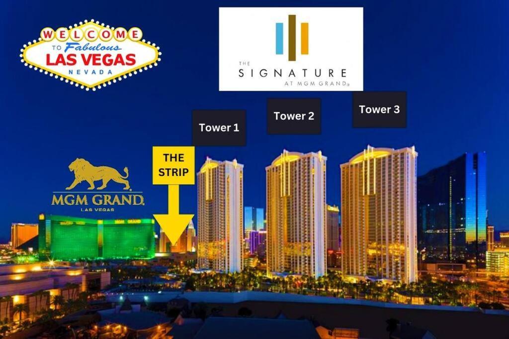 32Nd Flr Penthouse @Mgm Signature 1Bed, No Fee Las Vegas Esterno foto