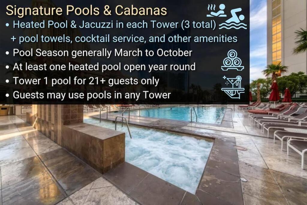 32Nd Flr Penthouse @Mgm Signature 1Bed, No Fee Las Vegas Esterno foto